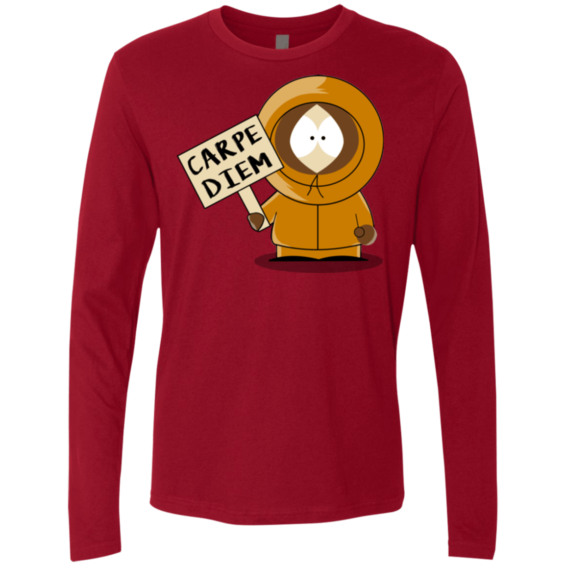 T-Shirts Cardinal / S Carpe Diem Men's Premium Long Sleeve