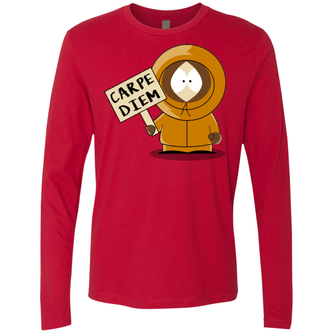 T-Shirts Red / S Carpe Diem Men's Premium Long Sleeve