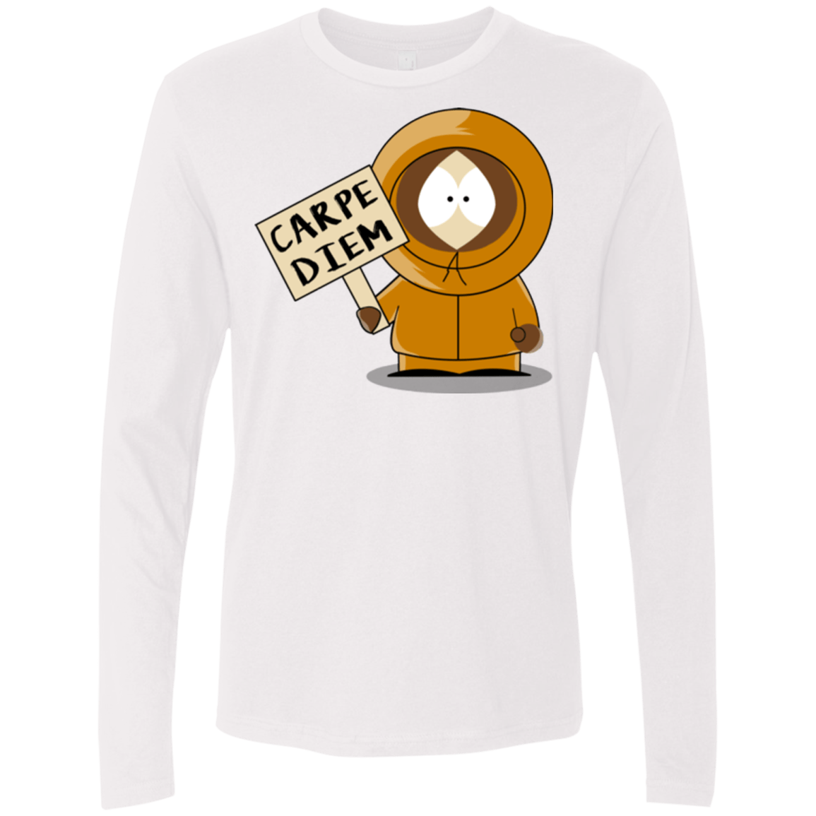 T-Shirts White / S Carpe Diem Men's Premium Long Sleeve