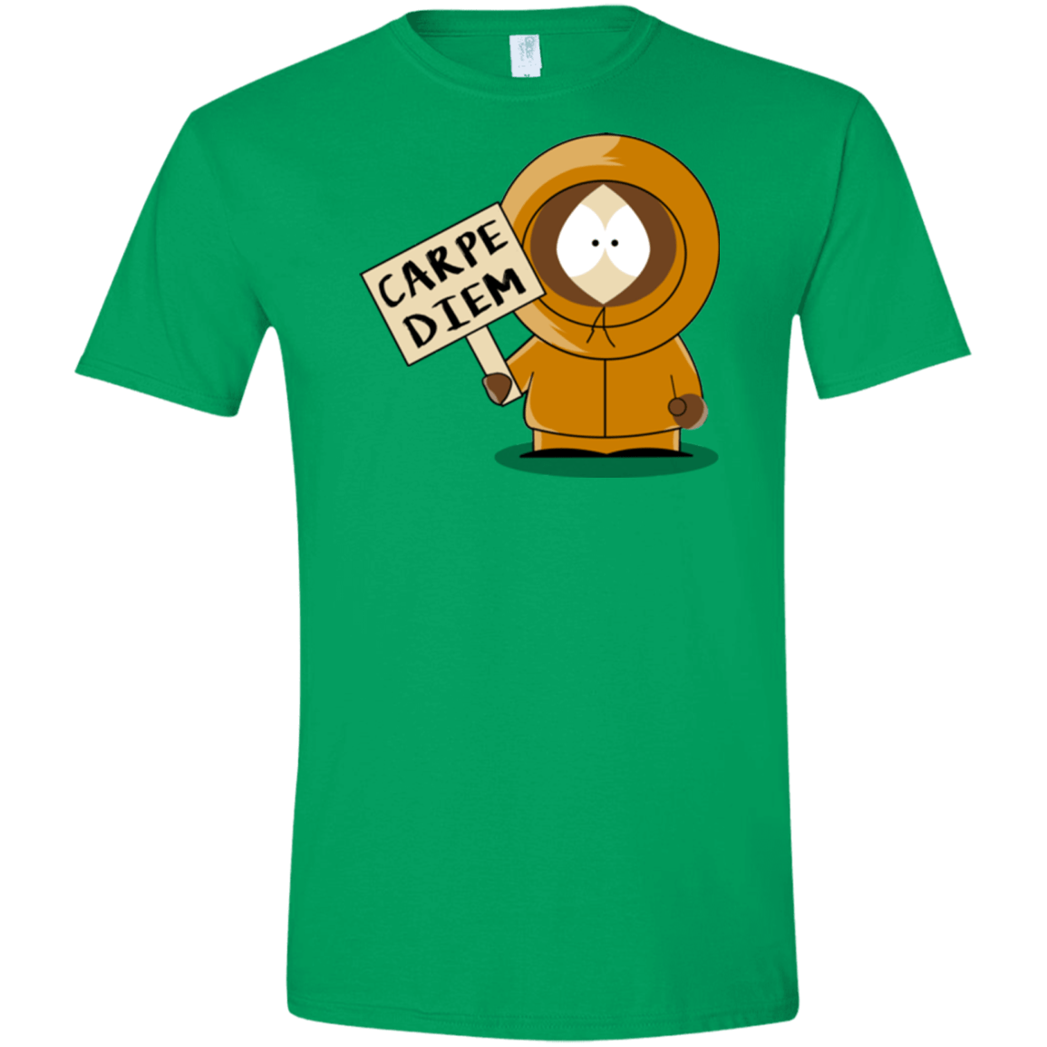 T-Shirts Irish Green / S Carpe Diem Men's Semi-Fitted Softstyle