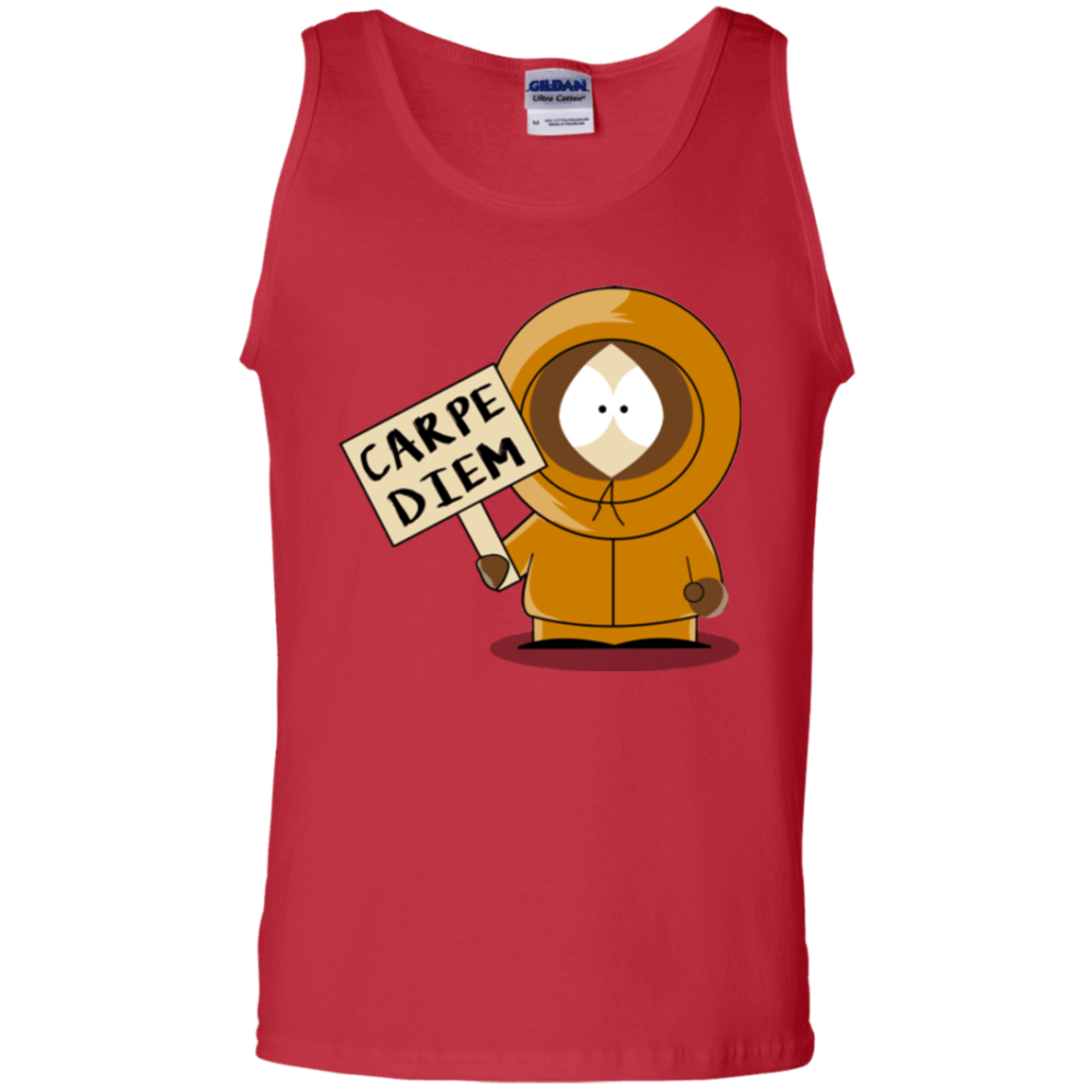 T-Shirts Red / S Carpe Diem Men's Tank Top