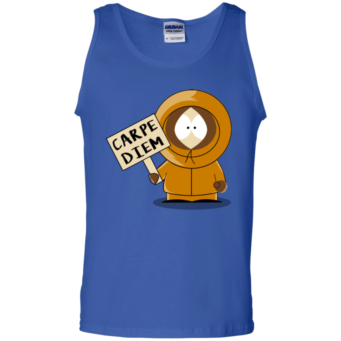 T-Shirts Royal / S Carpe Diem Men's Tank Top