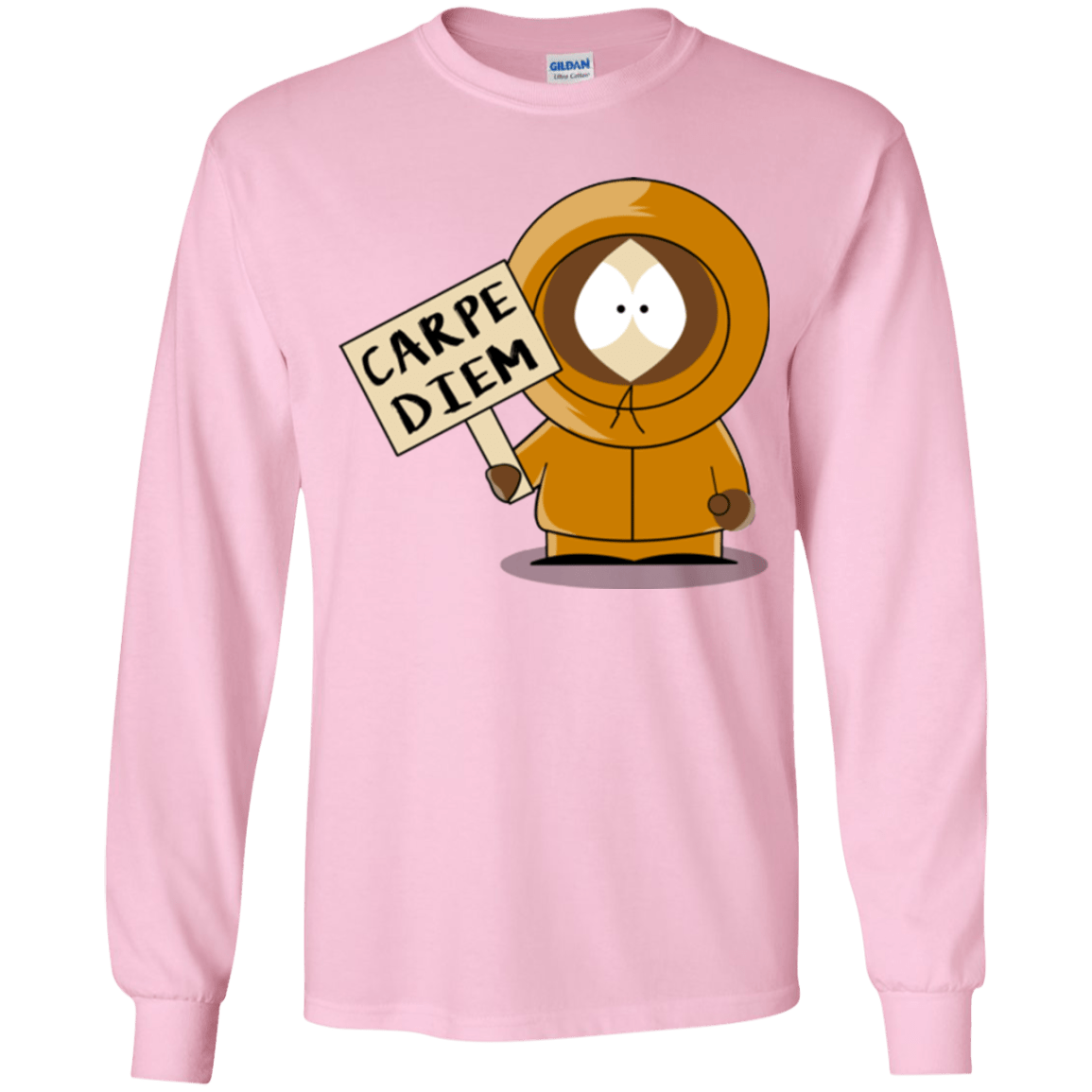 T-Shirts Light Pink / YS Carpe Diem Youth Long Sleeve T-Shirt