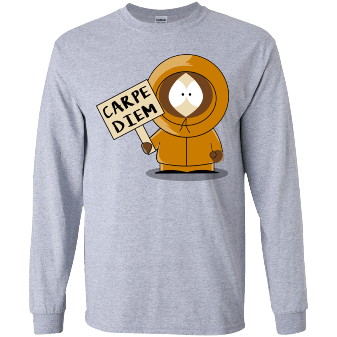 T-Shirts Sport Grey / YS Carpe Diem Youth Long Sleeve T-Shirt