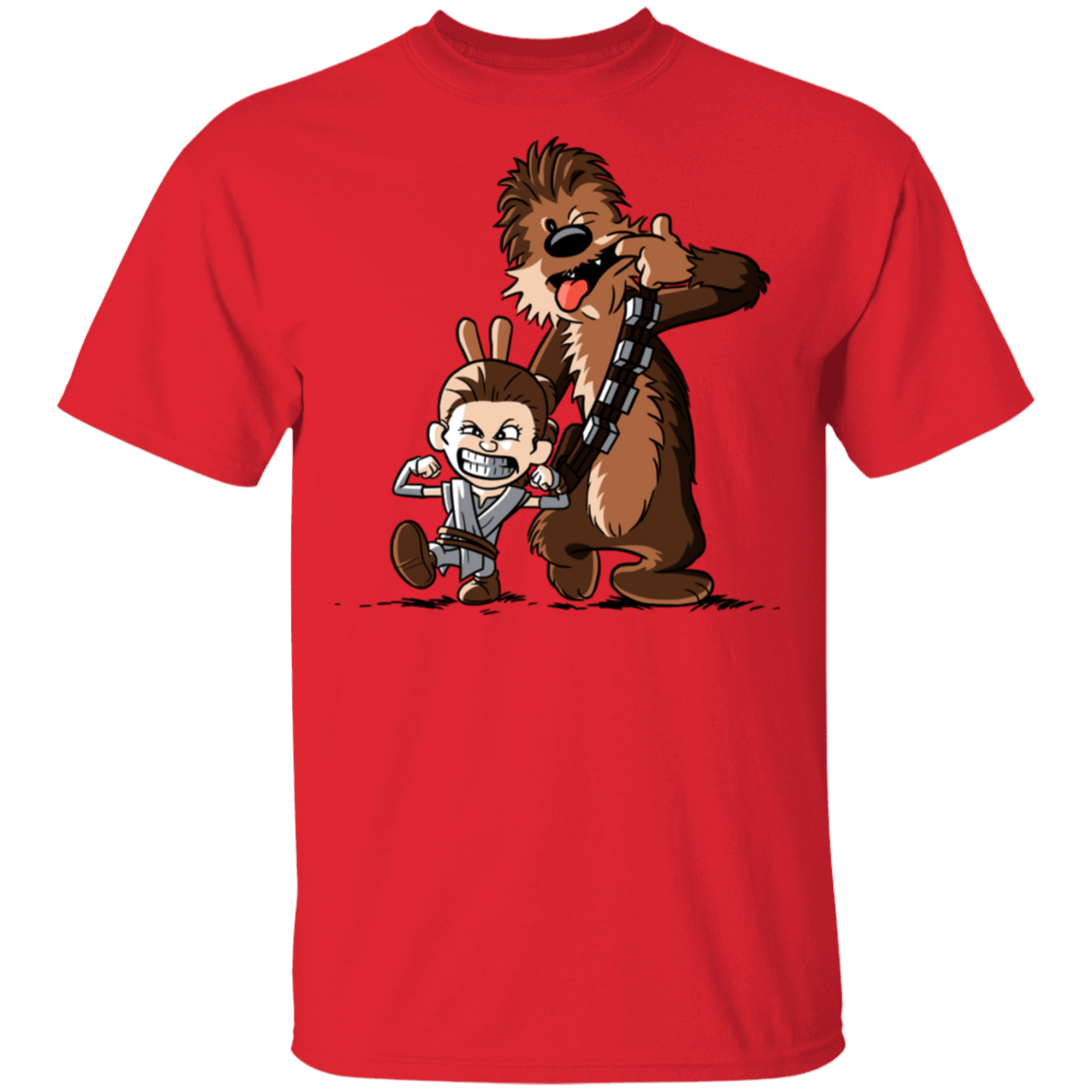 T-Shirts Red / S Cartoon Rey T-Shirt