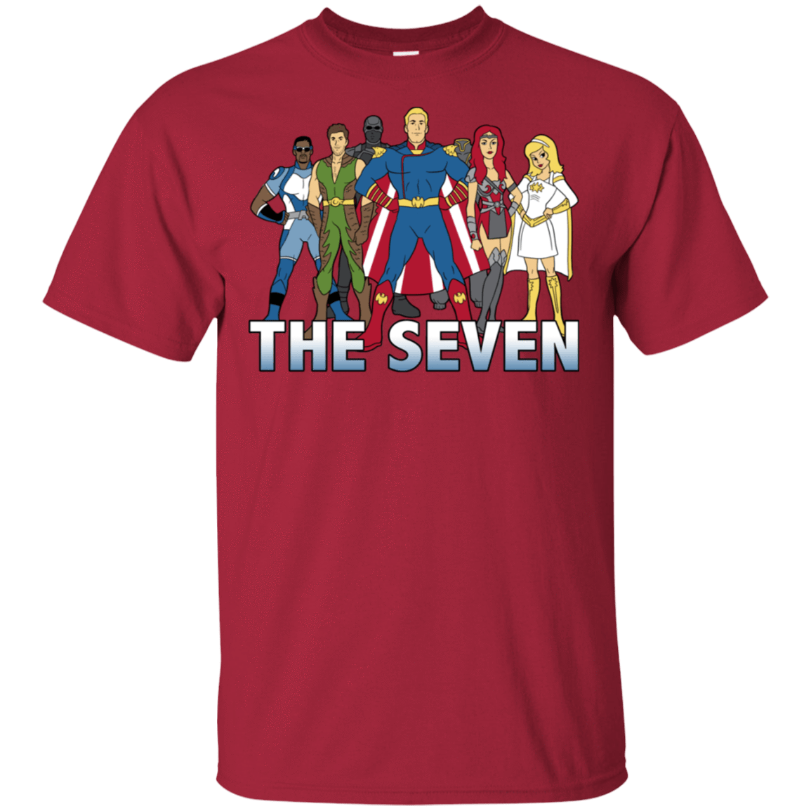 T-Shirts Cardinal / S Cartoon Seven T-Shirt