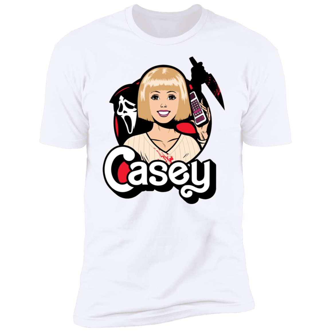 T-Shirts White / S Casey Men's Premium T-Shirt