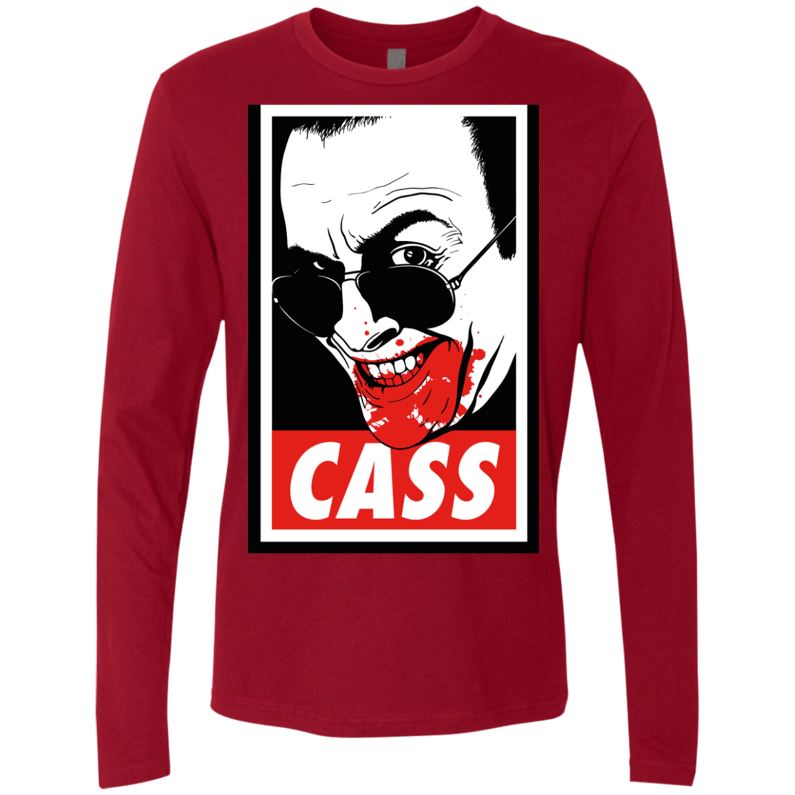 T-Shirts Cardinal / Small CASS Men's Premium Long Sleeve