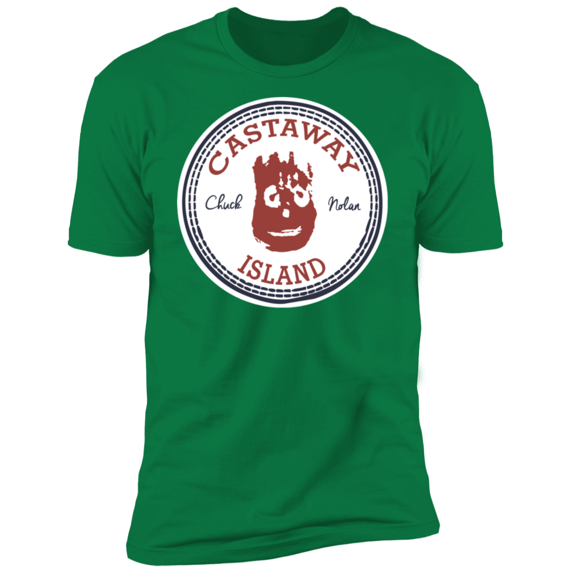 T-Shirts Kelly Green / S Castaway Island All Star Men's Premium T-Shirt