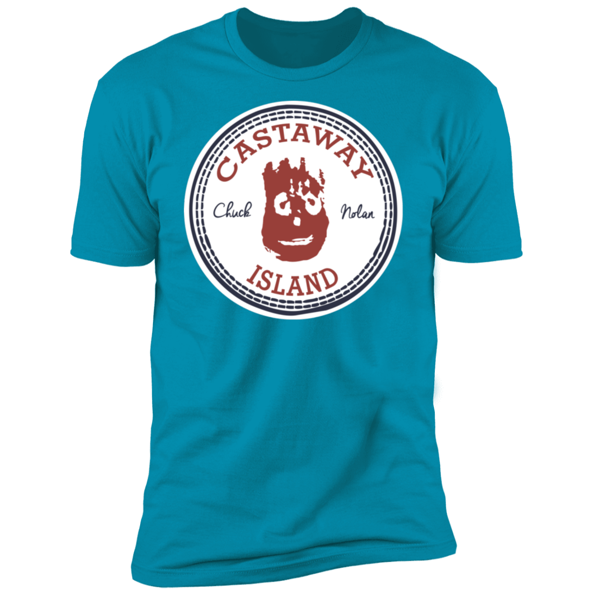 T-Shirts Turquoise / S Castaway Island All Star Men's Premium T-Shirt