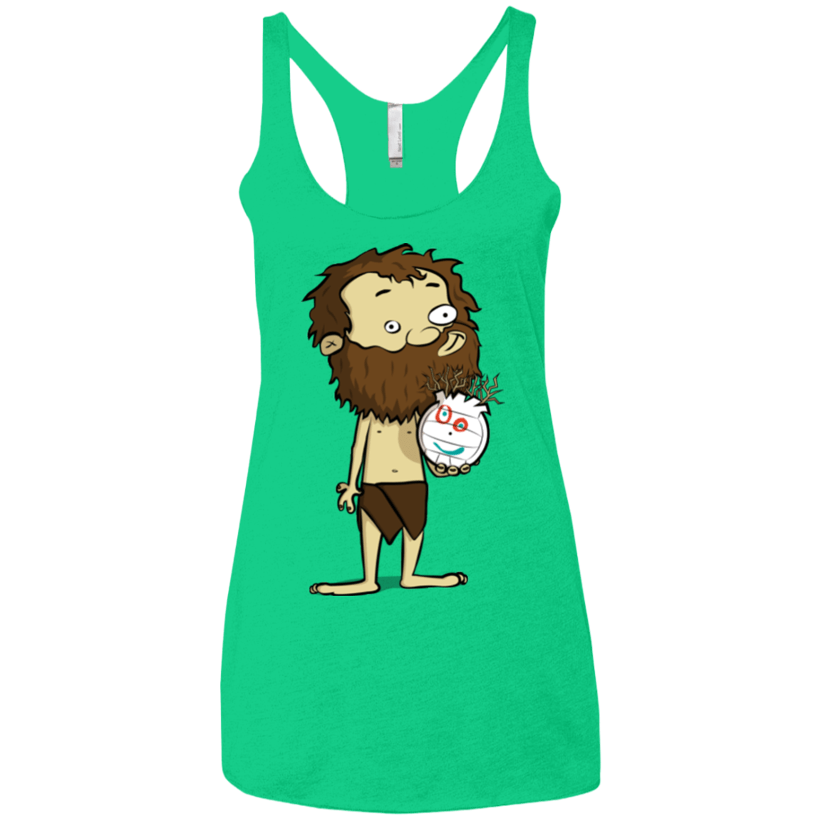 T-Shirts Envy / X-Small Castaway Women's Triblend Racerback Tank