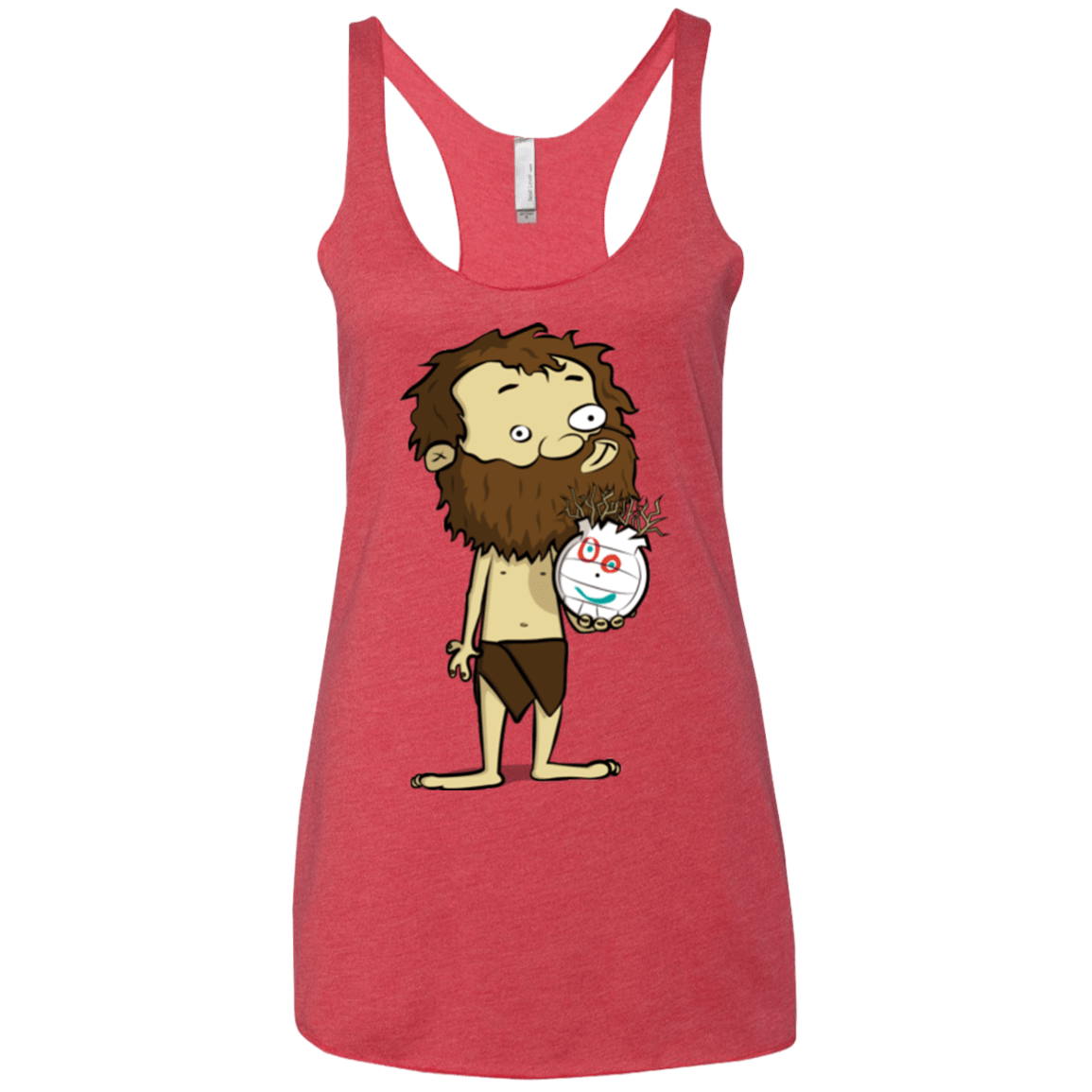 T-Shirts Vintage Red / X-Small Castaway Women's Triblend Racerback Tank