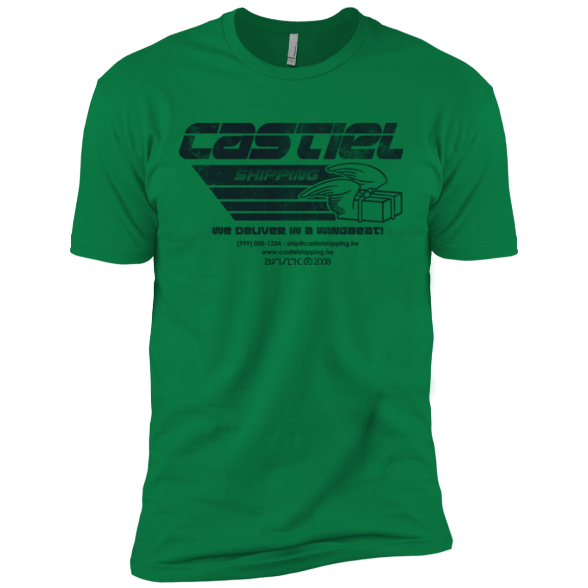 T-Shirts Kelly Green / X-Small Castiel Shipping Men's Premium T-Shirt