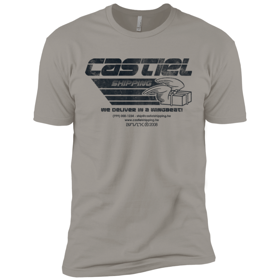 T-Shirts Light Grey / X-Small Castiel Shipping Men's Premium T-Shirt