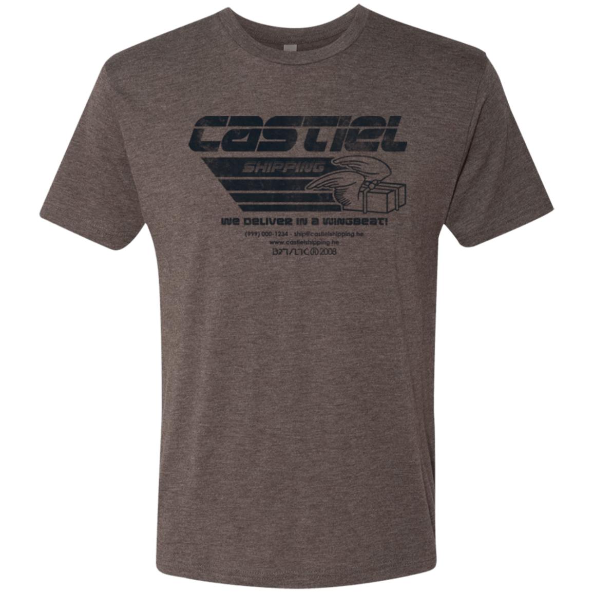 T-Shirts Macchiato / Small Castiel Shipping Men's Triblend T-Shirt