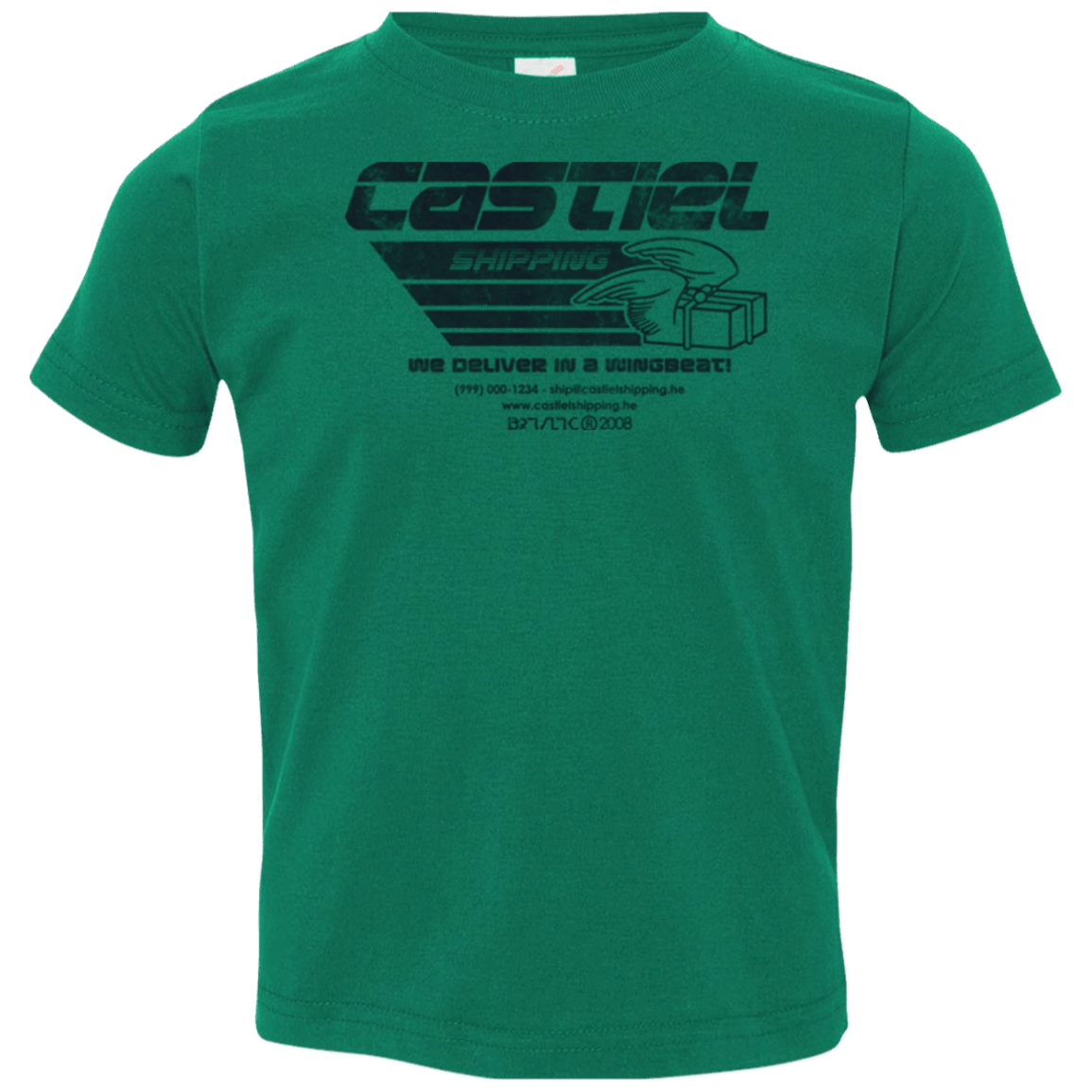 T-Shirts Kelly / 2T Castiel Shipping Toddler Premium T-Shirt