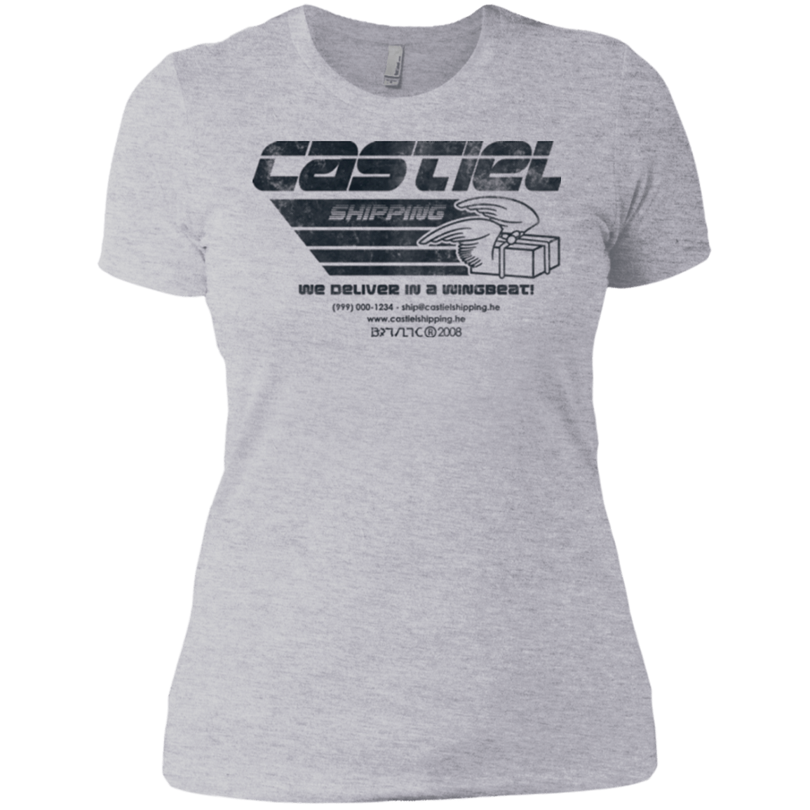 T-Shirts Heather Grey / X-Small Castiel Shipping Women's Premium T-Shirt