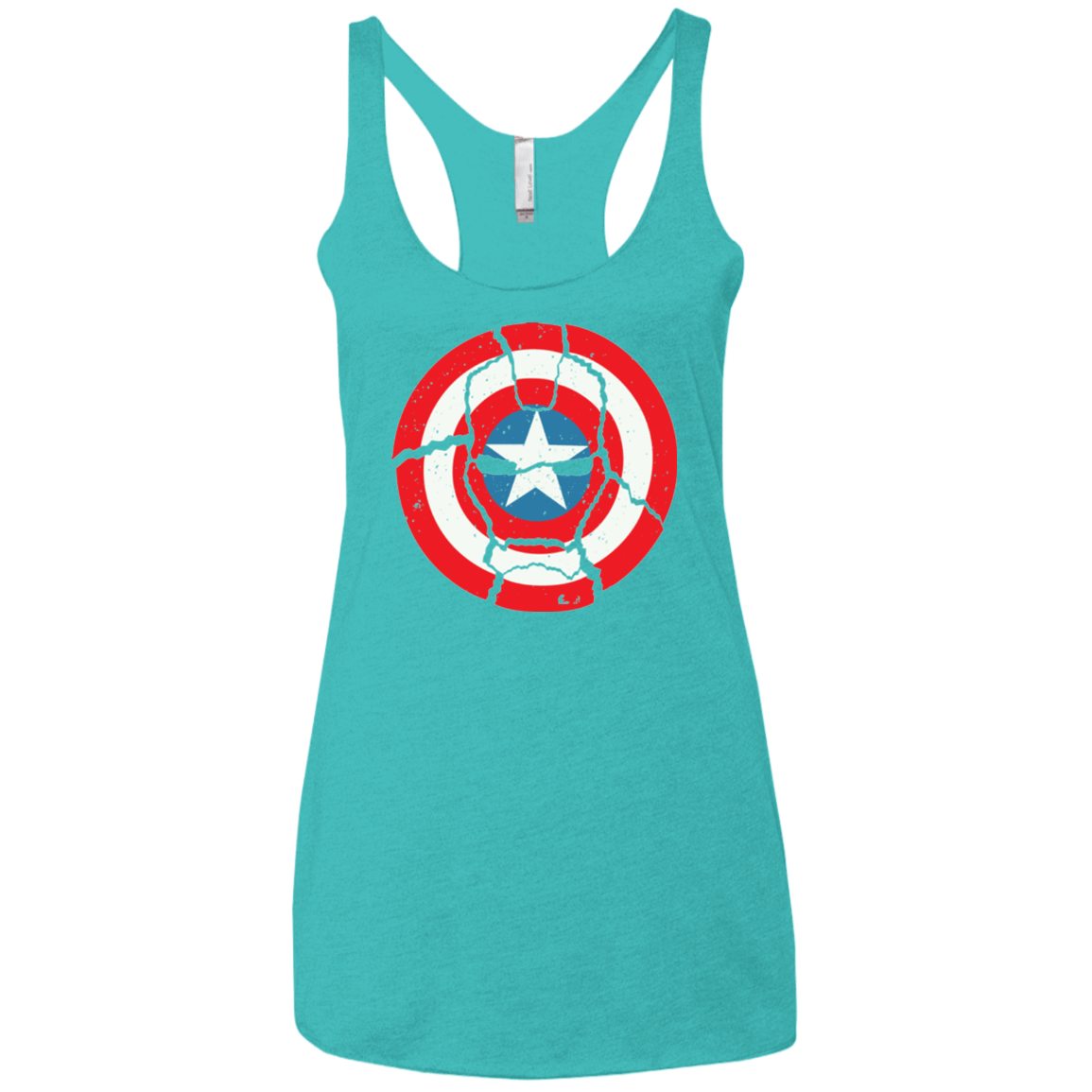 T-Shirts Tahiti Blue / X-Small Casualties of War Women's Triblend Racerback Tank
