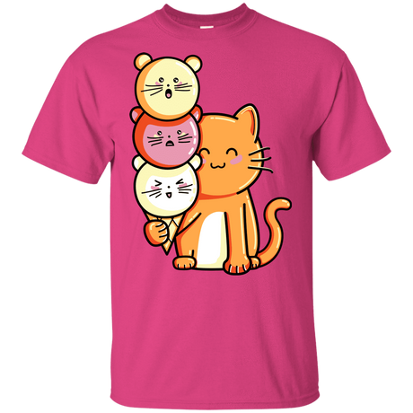 T-Shirts Heliconia / YXS Cat and Micecream Youth T-Shirt