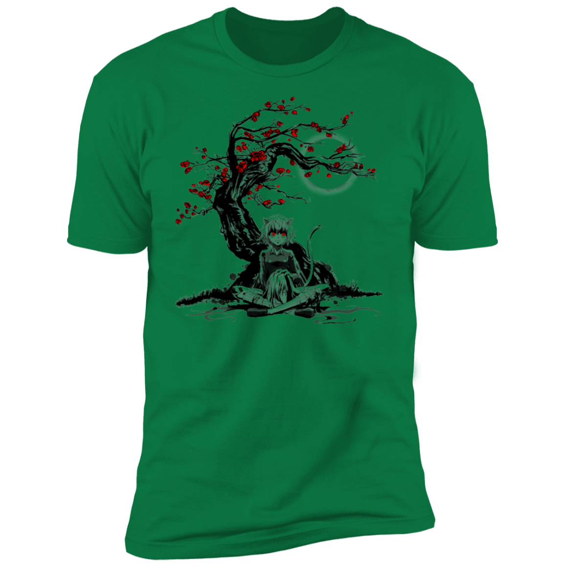 T-Shirts Kelly Green / S Cat Humanoid Men's Premium T-Shirt