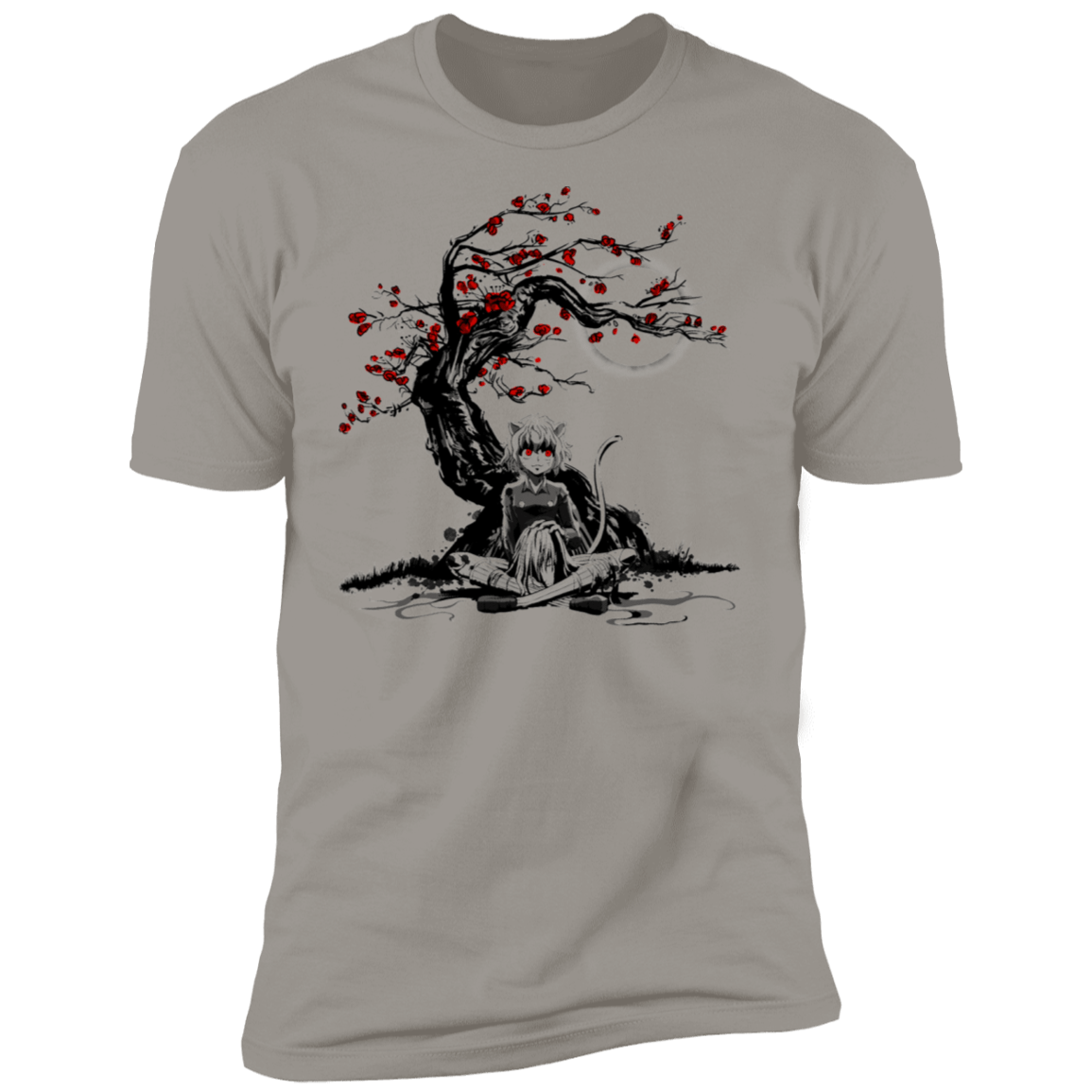 T-Shirts Light Grey / S Cat Humanoid Men's Premium T-Shirt