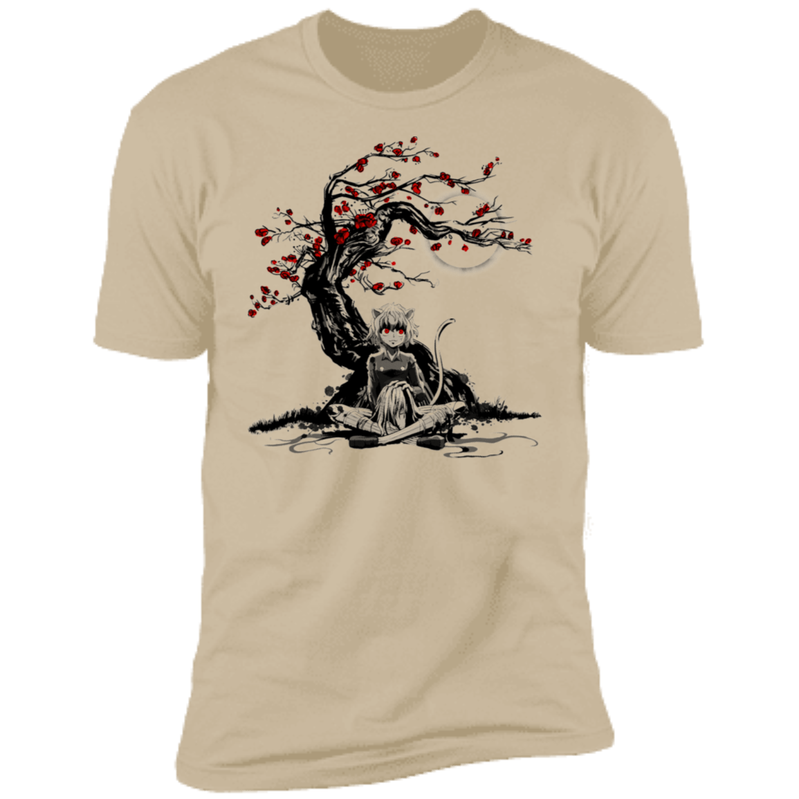 T-Shirts Sand / S Cat Humanoid Men's Premium T-Shirt