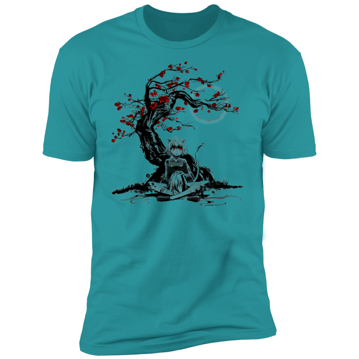 T-Shirts Tahiti Blue / S Cat Humanoid Men's Premium T-Shirt