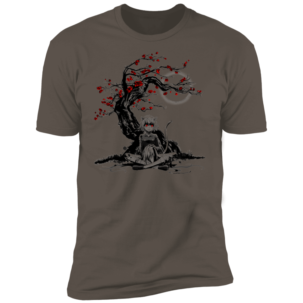 T-Shirts Warm Grey / S Cat Humanoid Men's Premium T-Shirt