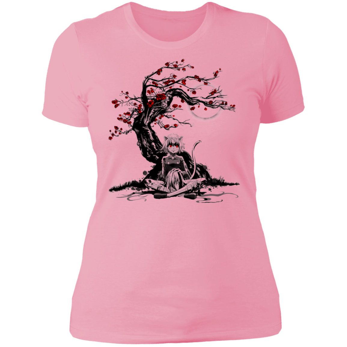 T-Shirts Light Pink / S Cat Humanoid Women's Premium T-Shirt