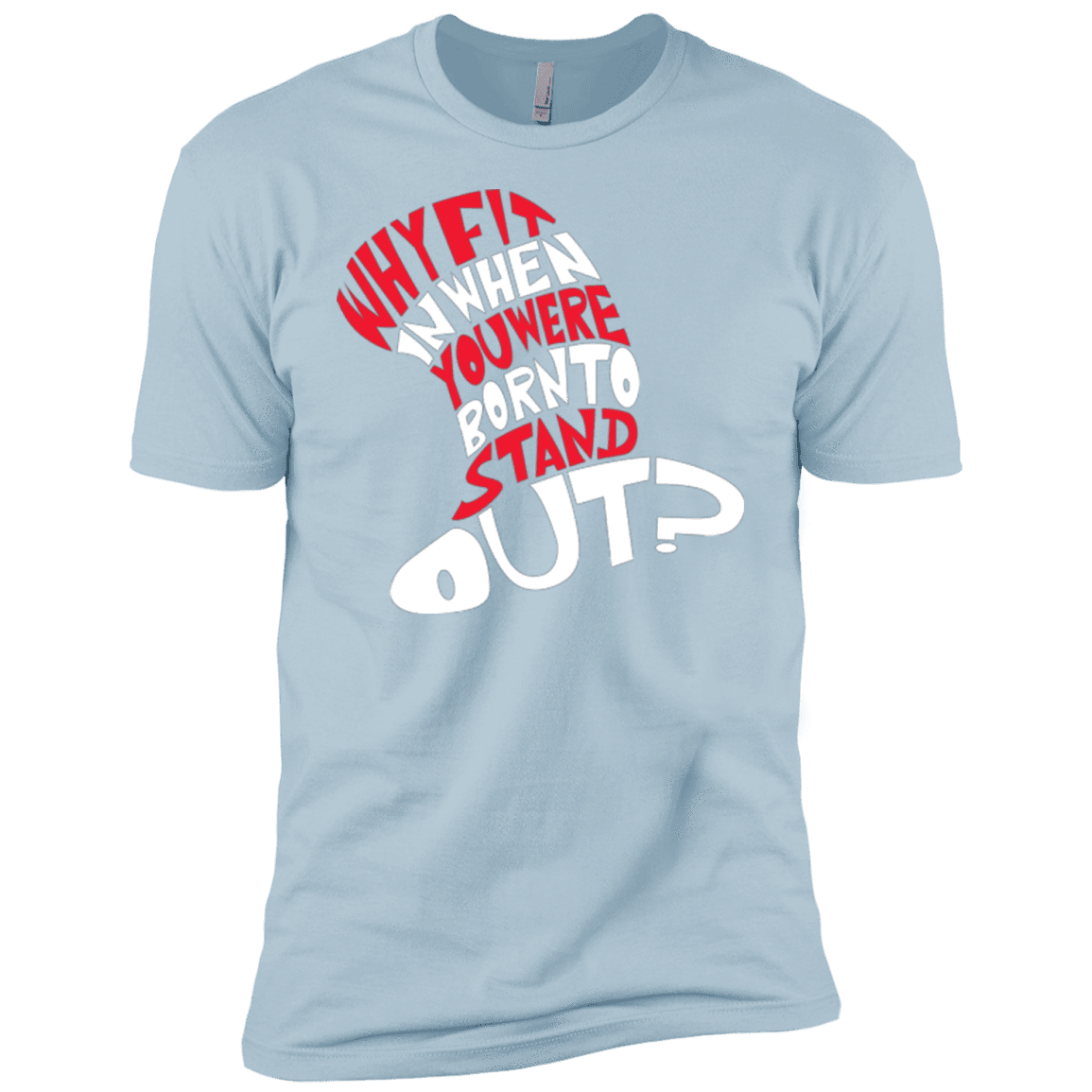 T-Shirts Light Blue / YXS Cat In The Hat Boys Premium T-Shirt