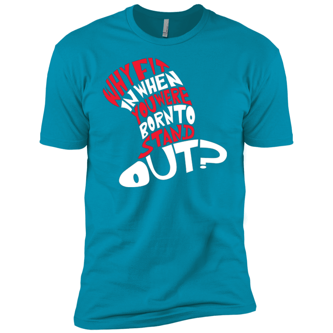 T-Shirts Turquoise / YXS Cat In The Hat Boys Premium T-Shirt