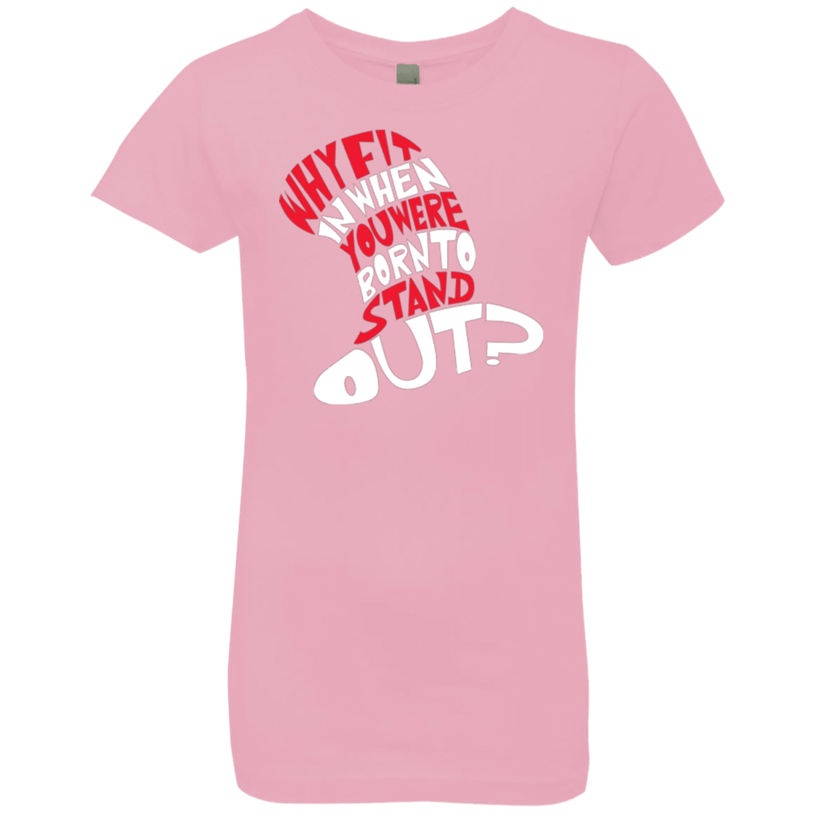 T-Shirts Light Pink / YXS Cat In The Hat Girls Premium T-Shirt