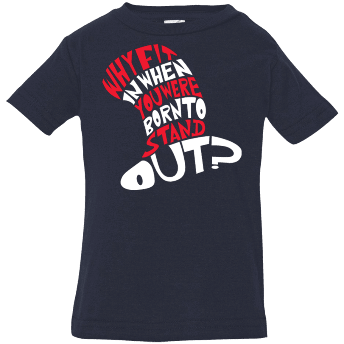 T-Shirts Navy / 6 Months Cat In The Hat Infant Premium T-Shirt