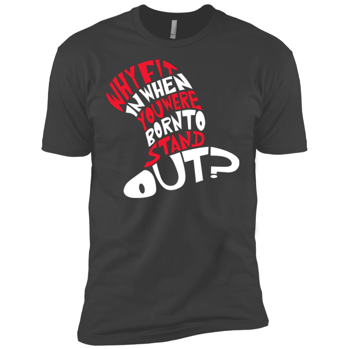 T-Shirts Heavy Metal / X-Small Cat In The Hat Men's Premium T-Shirt