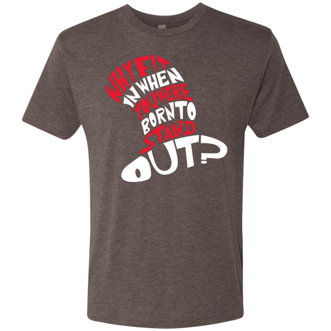 T-Shirts Macchiato / Small Cat In The Hat Men's Triblend T-Shirt