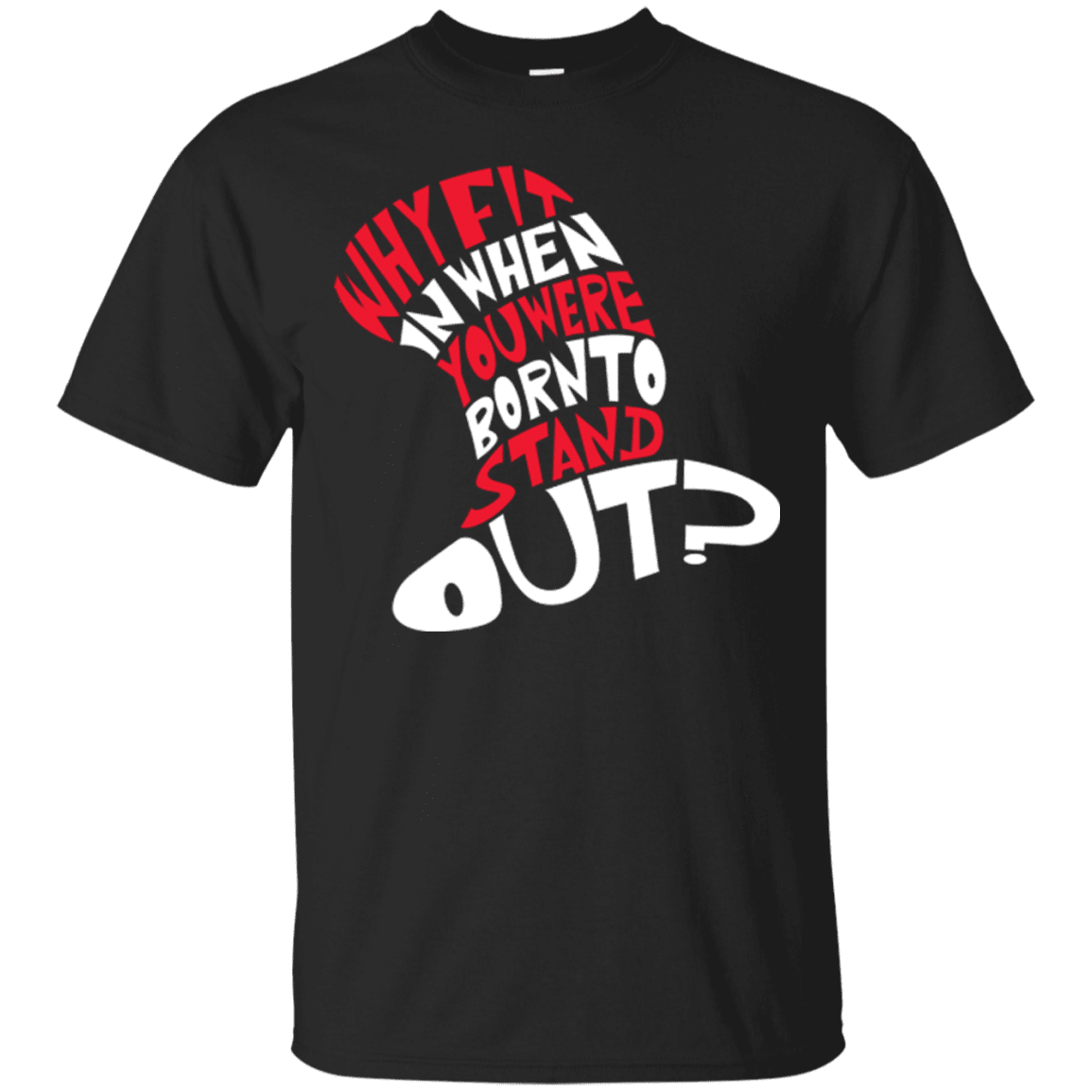 T-Shirts Black / Small Cat In The Hat T-Shirt