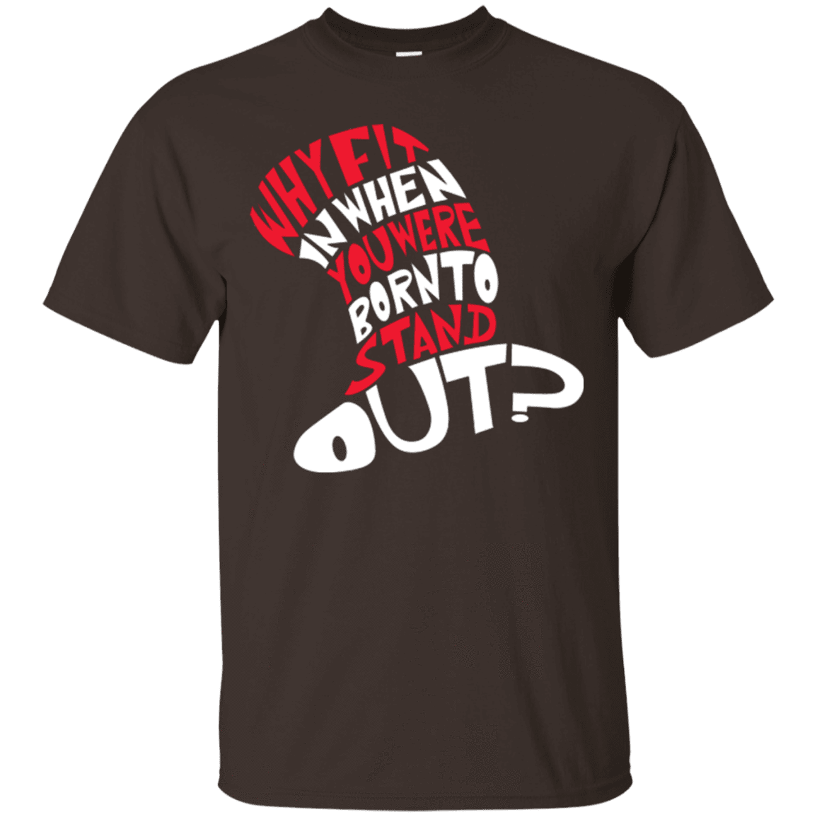 T-Shirts Dark Chocolate / Small Cat In The Hat T-Shirt