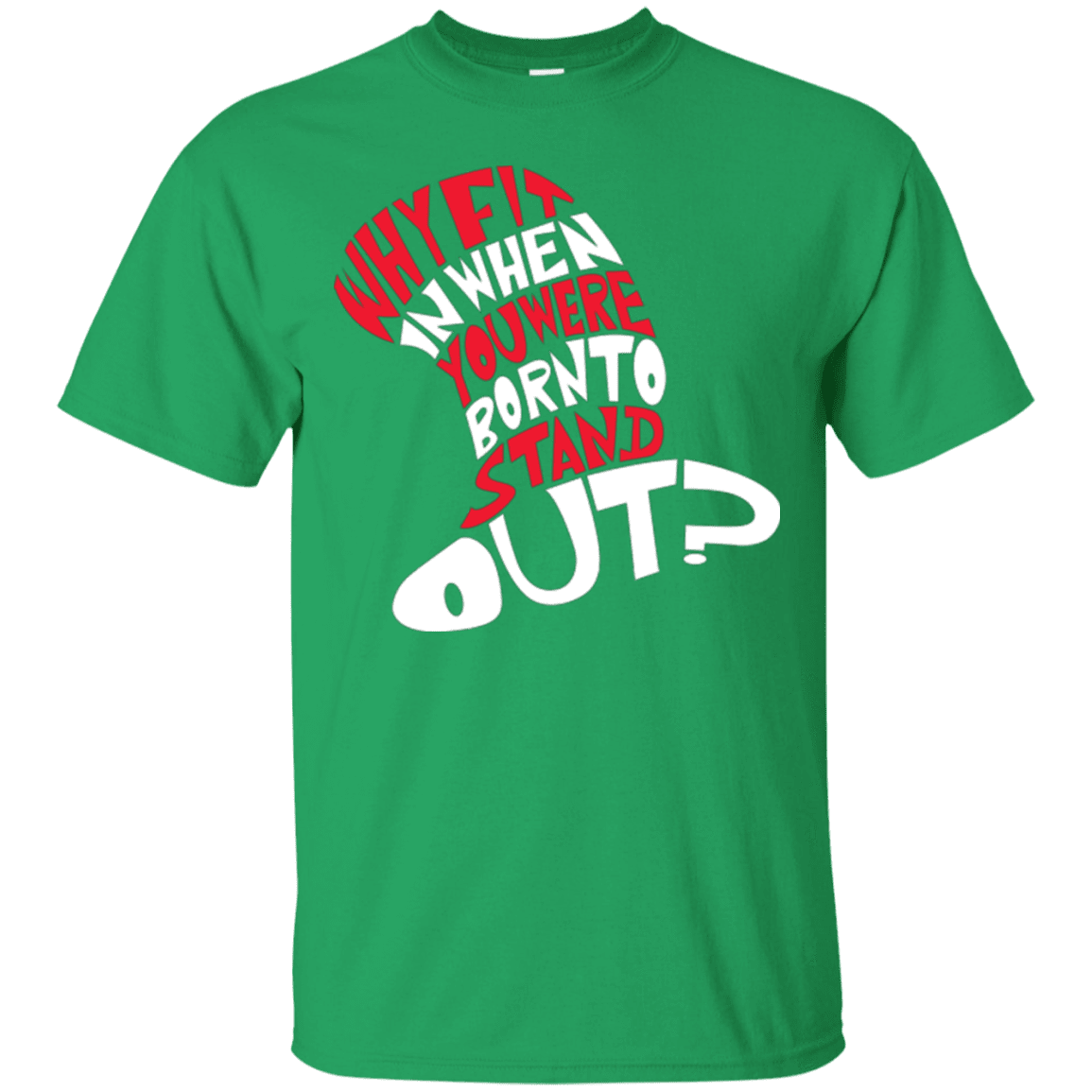 T-Shirts Irish Green / Small Cat In The Hat T-Shirt