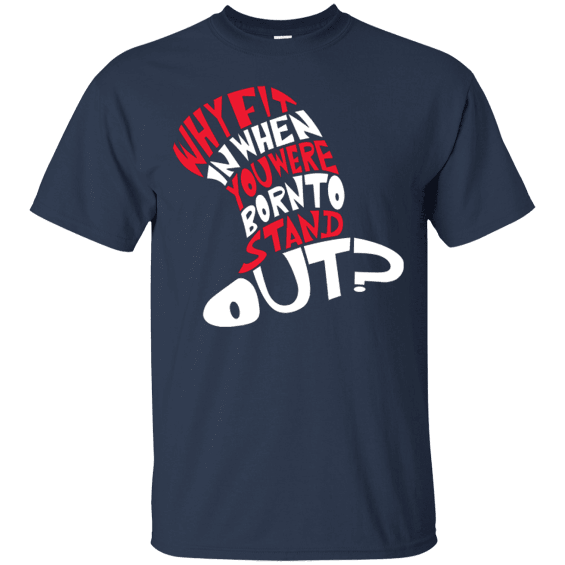 T-Shirts Navy / Small Cat In The Hat T-Shirt