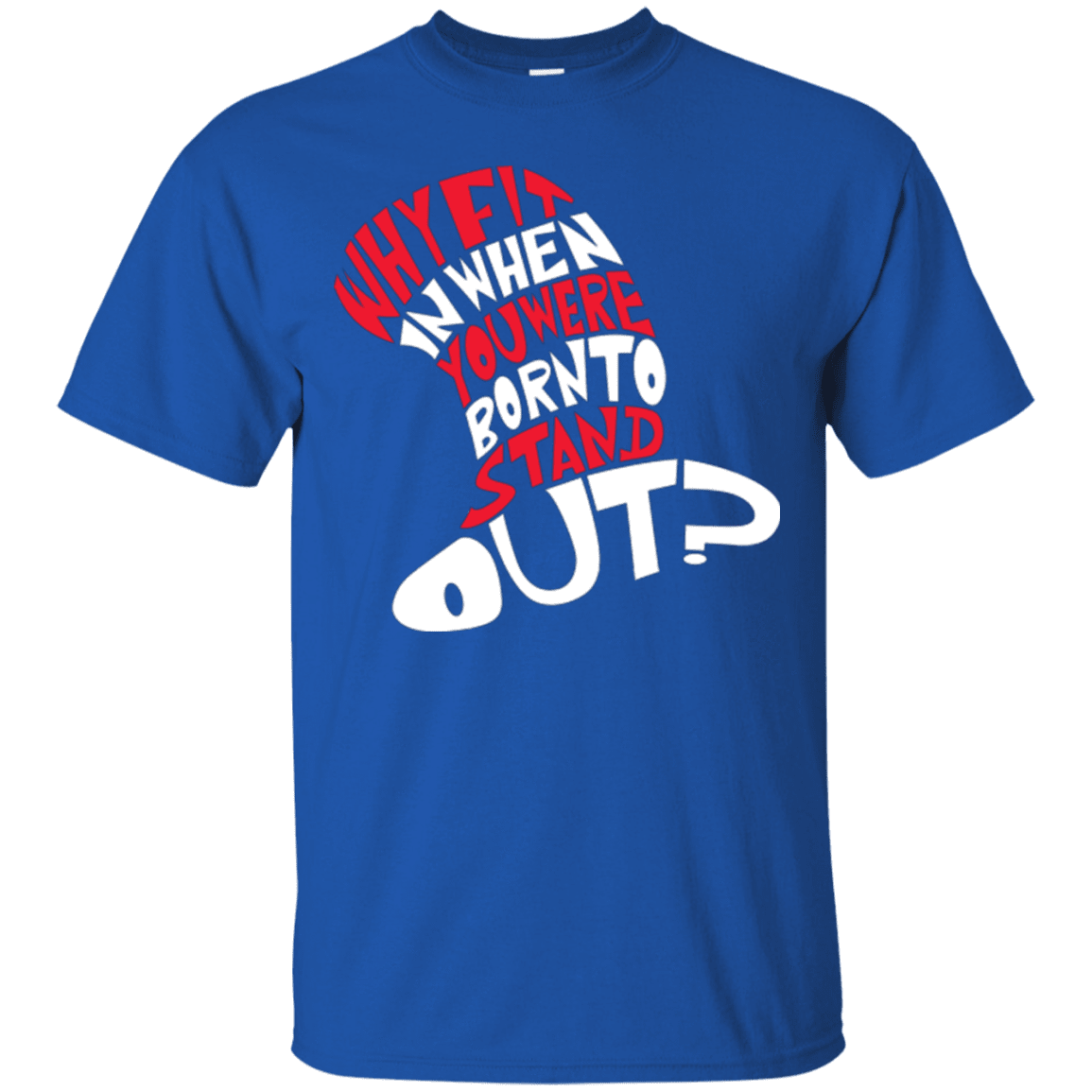 T-Shirts Royal / Small Cat In The Hat T-Shirt