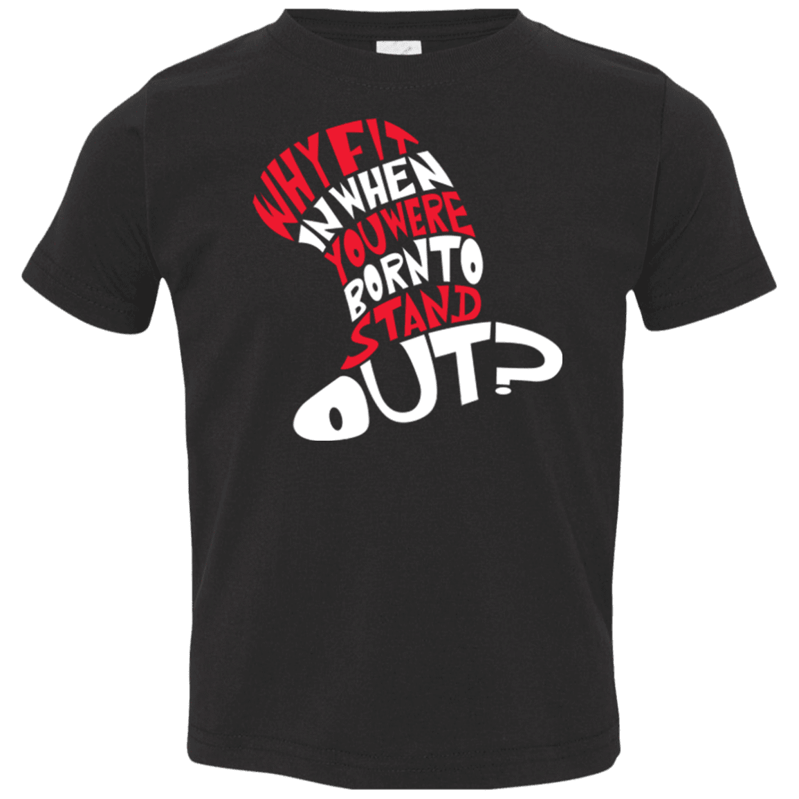 T-Shirts Black / 2T Cat In The Hat Toddler Premium T-Shirt