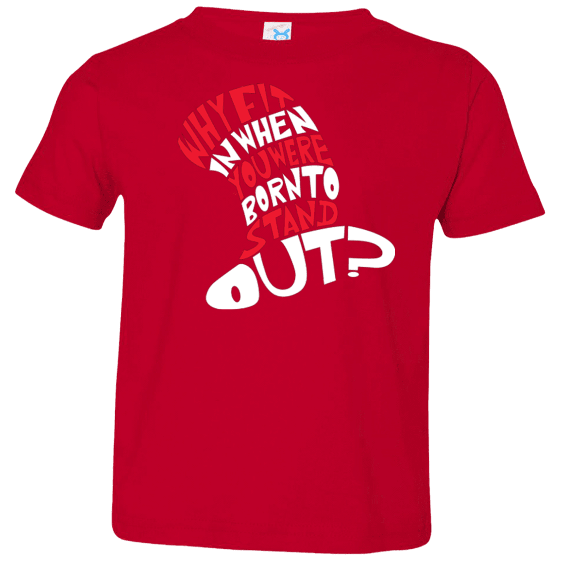 T-Shirts Red / 2T Cat In The Hat Toddler Premium T-Shirt