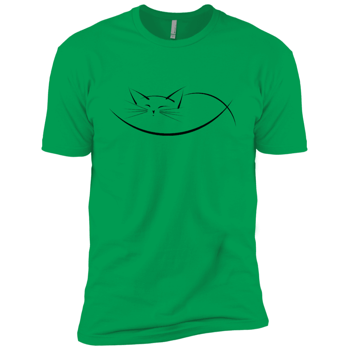 T-Shirts Kelly Green / YXS Cat Nap Boys Premium T-Shirt
