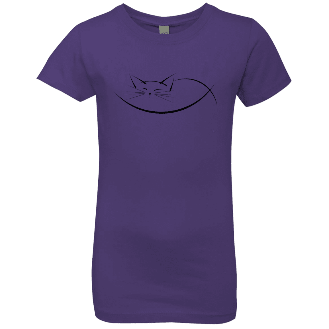T-Shirts Purple Rush / YXS Cat Nap Girls Premium T-Shirt