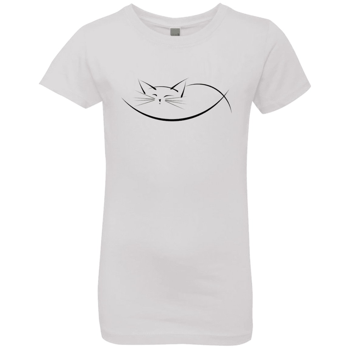 T-Shirts White / YXS Cat Nap Girls Premium T-Shirt
