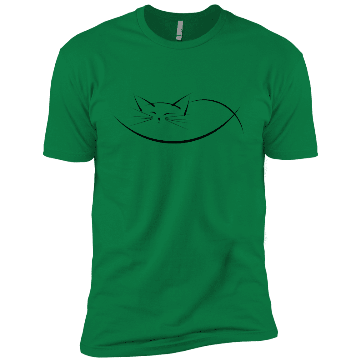 T-Shirts Kelly Green / X-Small Cat Nap Men's Premium T-Shirt