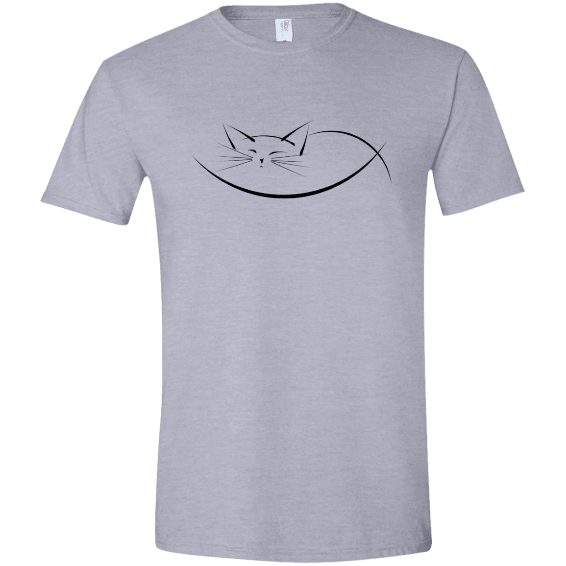 T-Shirts Sport Grey / X-Small Cat Nap Men's Semi-Fitted Softstyle