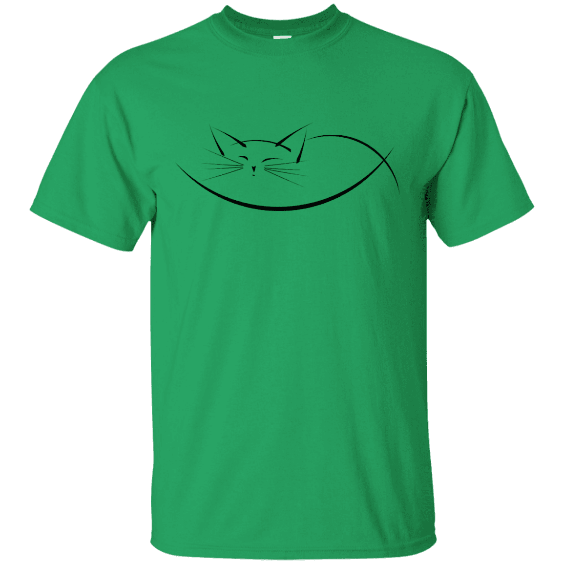 T-Shirts Irish Green / S Cat Nap T-Shirt