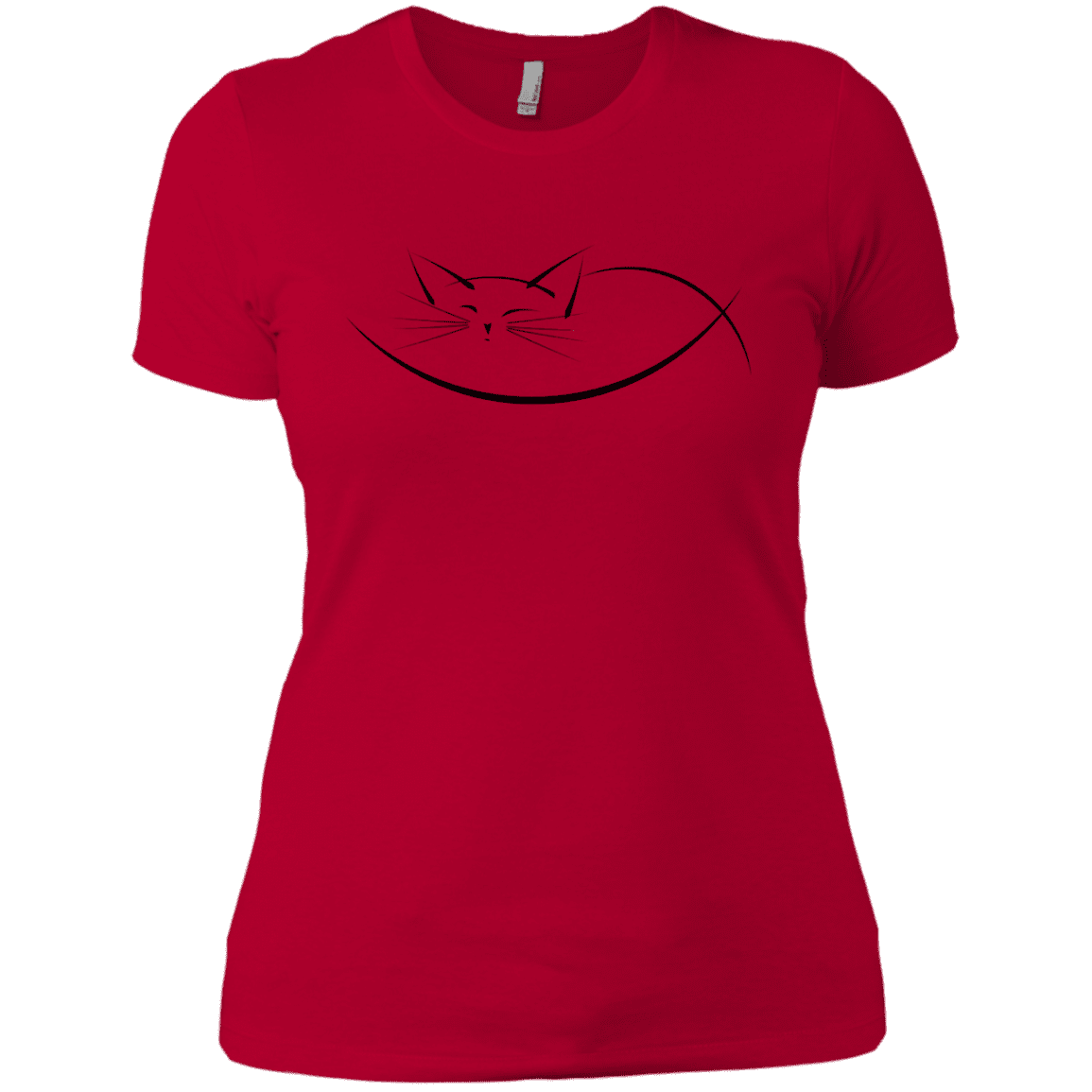 T-Shirts Red / X-Small Cat Nap Women's Premium T-Shirt
