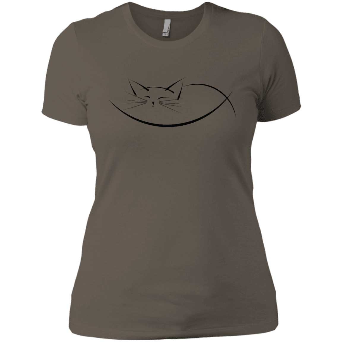 T-Shirts Warm Grey / X-Small Cat Nap Women's Premium T-Shirt